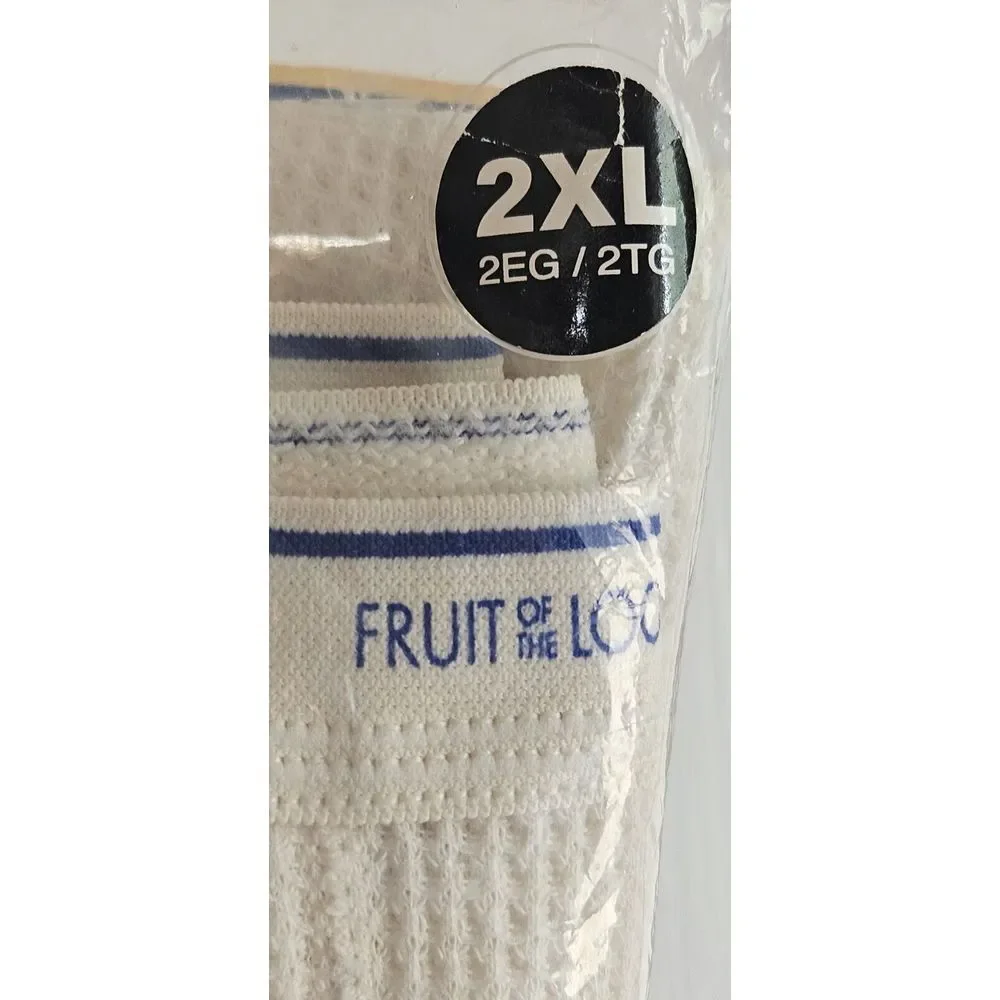 Vtg 1970 FRUIT &‎ LOOM men Sz 2XL THERMAL BOTTOM  cotton blend